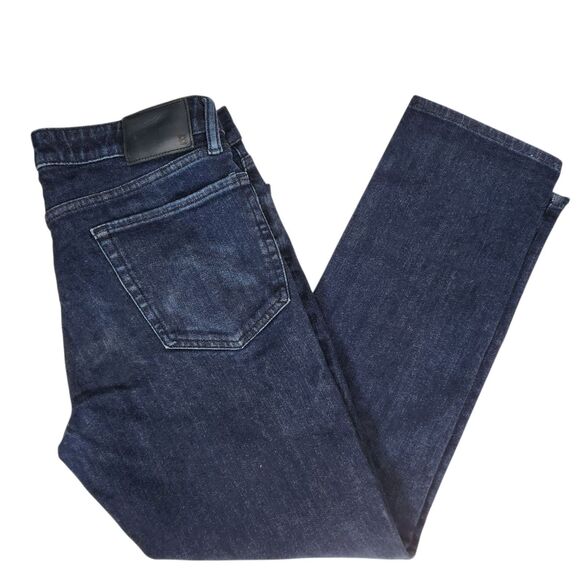 Bonobos Mens Tailored Fit 5 Pocket Dark Wash Blue Jeans 32/30 - Picture 1 of 9